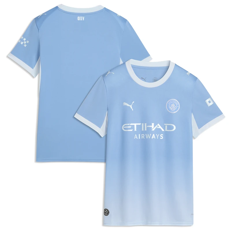Women's Puma Light Blue Manchester City 2026/27 Home Replica Jersey