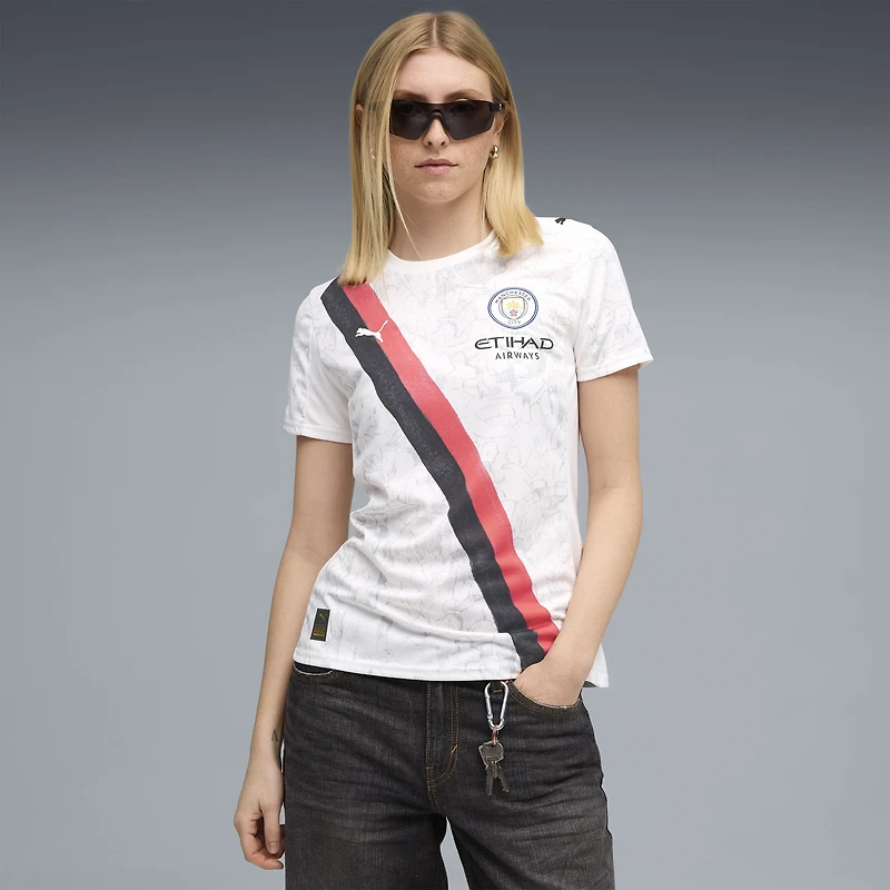 Maillot réplique Puma x KidSuper blanc pour femme de la Coupe du Monde des Clubs FIFA 2025 Manchester City