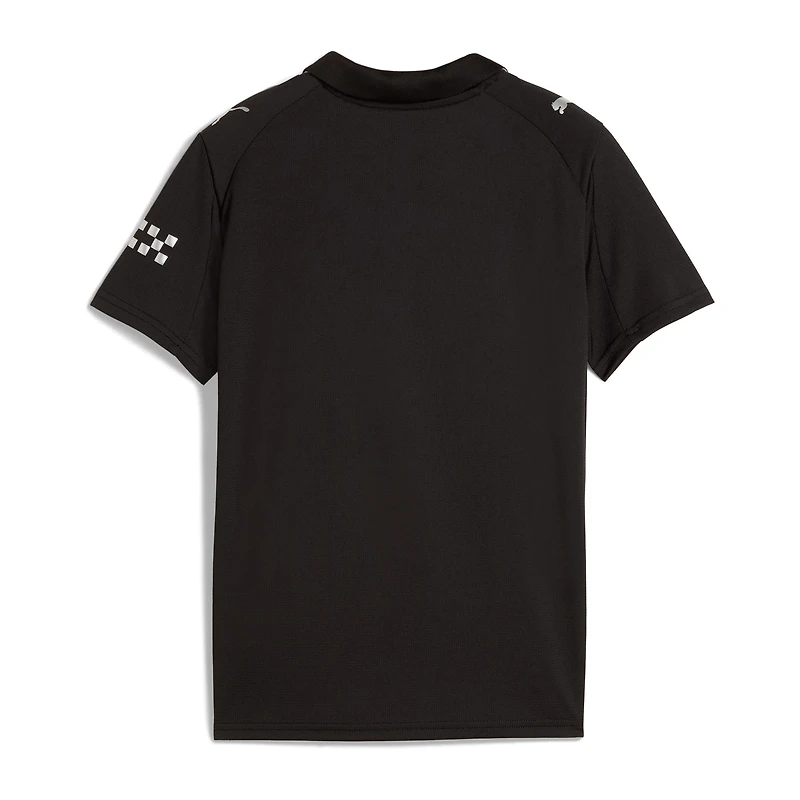 Maillot réplique extérieur Puma noir pour jeunes de Manchester City 2025/26