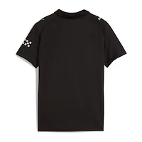 Maillot réplique extérieur Puma noir pour jeunes de Manchester City 2025/26