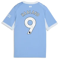 Youth Puma Erling Haaland Light Blue Manchester City 2026/27 Home Replica Jersey