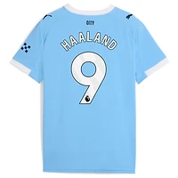 Maillot de joueur Puma Erling Haaland bleu ciel Manchester City 2025/26 domicile
