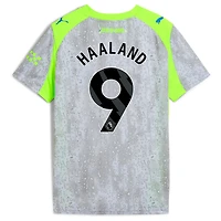 Youth Puma Green/Neon Green Manchester City 2025/26 Third Replica Jersey