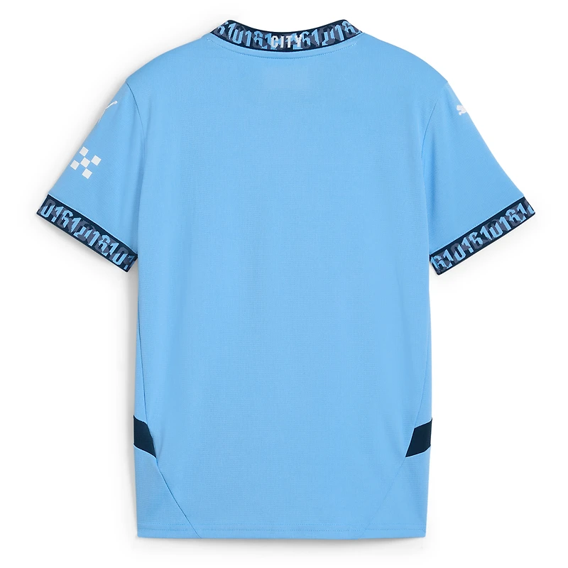 Maillot Puma Réplique Domicile Manchester City 2024/25 Bleu Clair Enfant