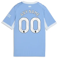 Maillot domicile réplique personnalisé Puma bleu clair Manchester City 2026/27 pour jeunes