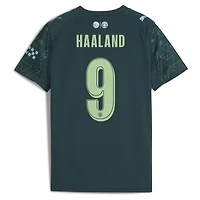 Youth Puma x EA SPORTS FC Erling Haaland Green Manchester City 2025/26 Fourth Jersey