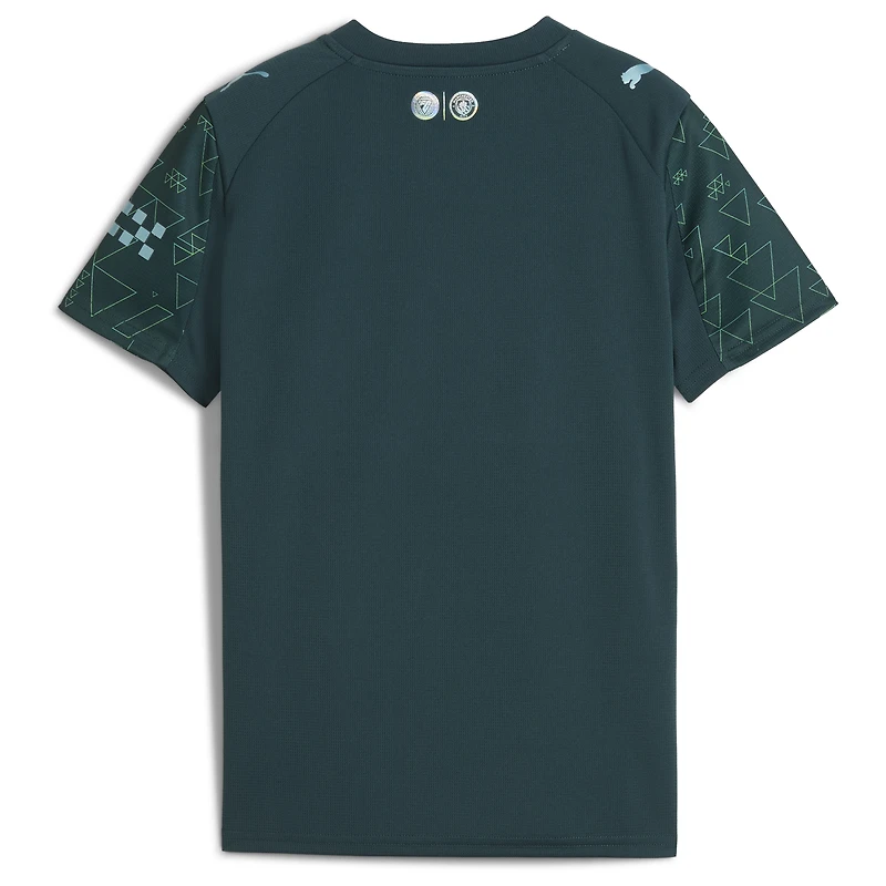 Youth Puma x EA SPORTS FC  Green Manchester City 2025/26 Fourth Jersey