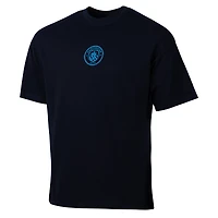 Youth Sport Design Sweden Navy Manchester City Game Day Graphic T-Shirt