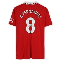 Maillot domicile 2022-23 autographié par Bruno Fernandes de Manchester United