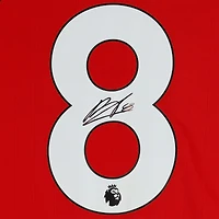 Maillot domicile 2022-23 autographié par Bruno Fernandes de Manchester United