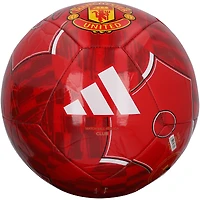 Matheus Cunha Manchester United Autographed Red Team Soccer Ball