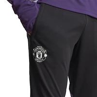 Men's adidas  Black Manchester United 2025/26 AEROREADY Training Pants