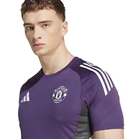 Men's adidas  Purple Manchester United 2025/26 AEROREADY Training Jersey