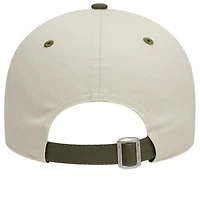 Men's New Era  Tan Manchester United Contrast 9FORTY Adjustable Hat