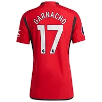 Maillot adidas Alejandro Garnacho pour homme, rouge