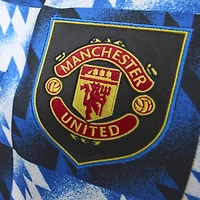 Men's adidas Black/Blue Manchester United Lifestyler Fashion Jersey