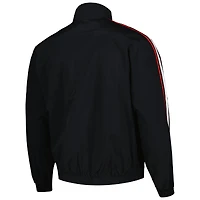 Men's adidas Black Manchester United 2022/23 On-Field Team Logo Anthem Reversible Full-Zip Jacket