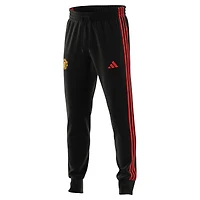 Pantalon adidas noir Manchester United 2024/25 DNA pour homme