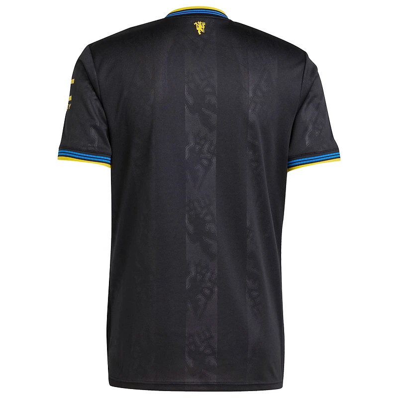 Men's adidas White Manchester United 2025/26 Away Replica Jersey