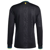 Maillot manches longues noir adidas Manchester United 2025/26 Third Replica pour homme