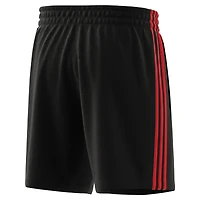 Short adidas noir Manchester United DNA pour hommes