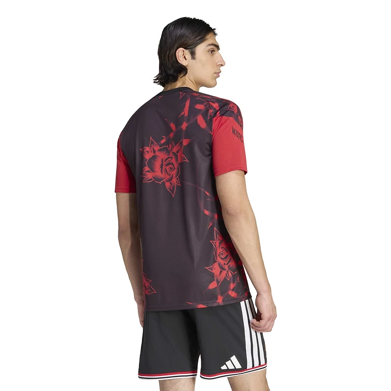 Men's adidas Black Manchester United Home 2026/27 Pre-Match Top