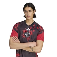 Men's adidas Black Manchester United Home 2026/27 Pre-Match Top