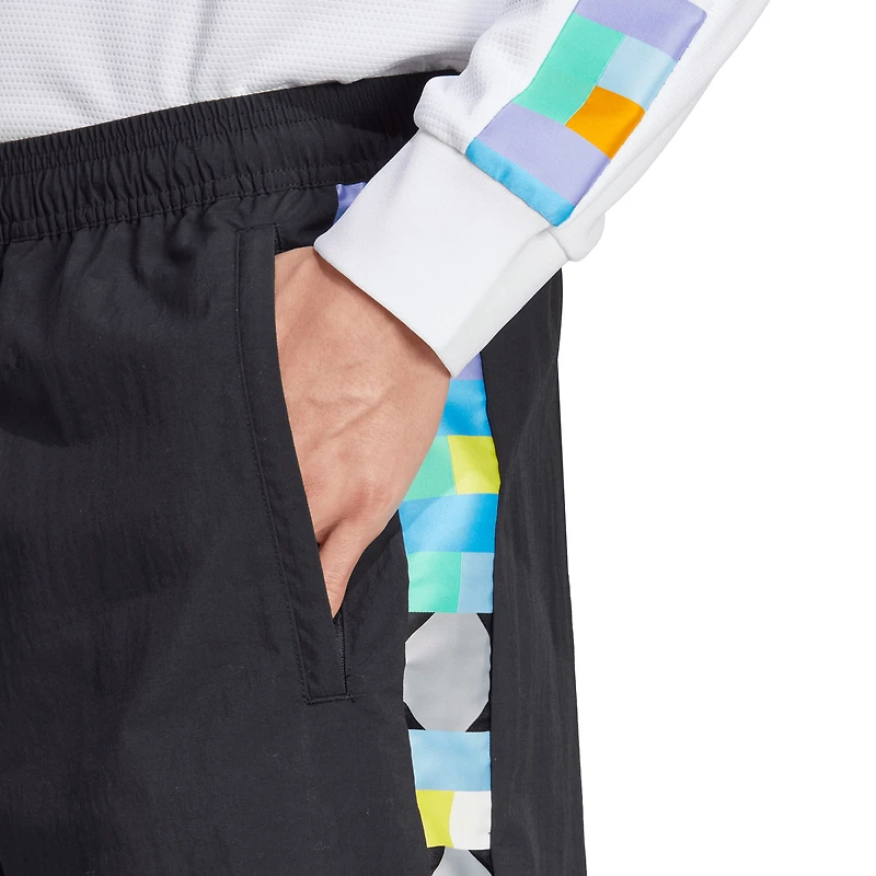 Short adidas noir Peter Saville x Manchester United pour hommes