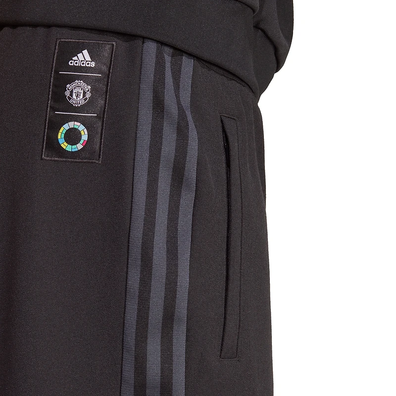 Pantalon de survêtement adidas noir Peter Saville x Manchester United pour hommes