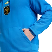 Men's adidas Blue Manchester United Lifestyler Hoodie