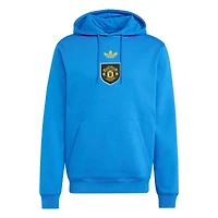 Men's adidas Blue Manchester United Lifestyler Hoodie