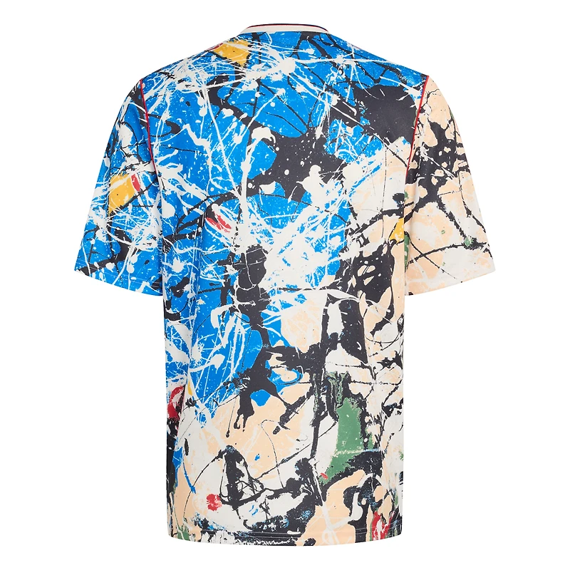 Men's adidas Blue Manchester United X Stone Roses Replica Jersey
