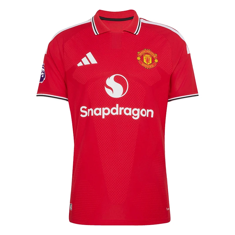 Maillot domicile authentique adidas Bruno Fernandes rouge Manchester United 2026/27 pour homme