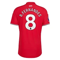 Men's adidas Bruno Fernandes Red Manchester United 2026/27 Home Authentic Jersey