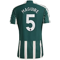 Maillot de joueur authentique extérieur Harry Maguire Manchester United 2023/24 adidas pour homme, vert