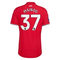 Men's adidas Kobbie Mainoo Red Manchester United 2026/27 Home Authentic Jersey
