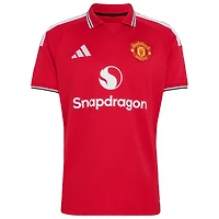 Maillot réplique domicile adidas Kobbie Mainoo rouge Manchester United 2026/27 pour homme