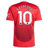 Men's adidas Marcus Rashford Red Manchester United 2024/25 Home Replica Player Jersey