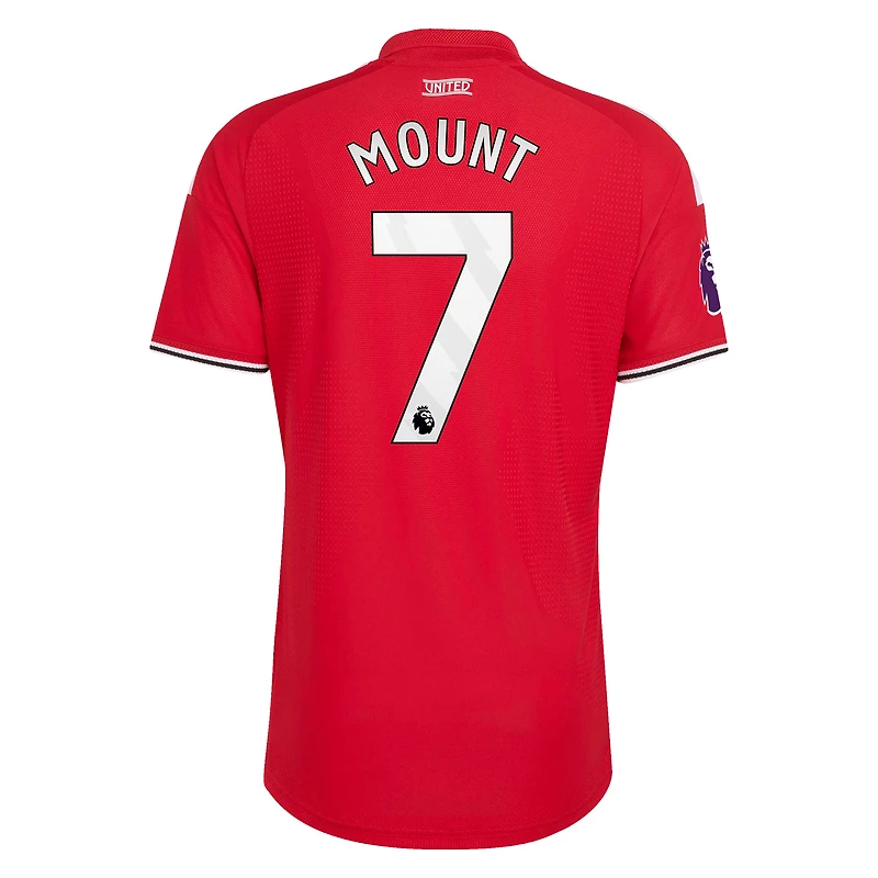 Men's adidas Mason Mount Red Manchester United 2026/27 Home Authentic Jersey