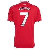 Men's adidas Mason Mount Red Manchester United 2026/27 Home Replica Jersey