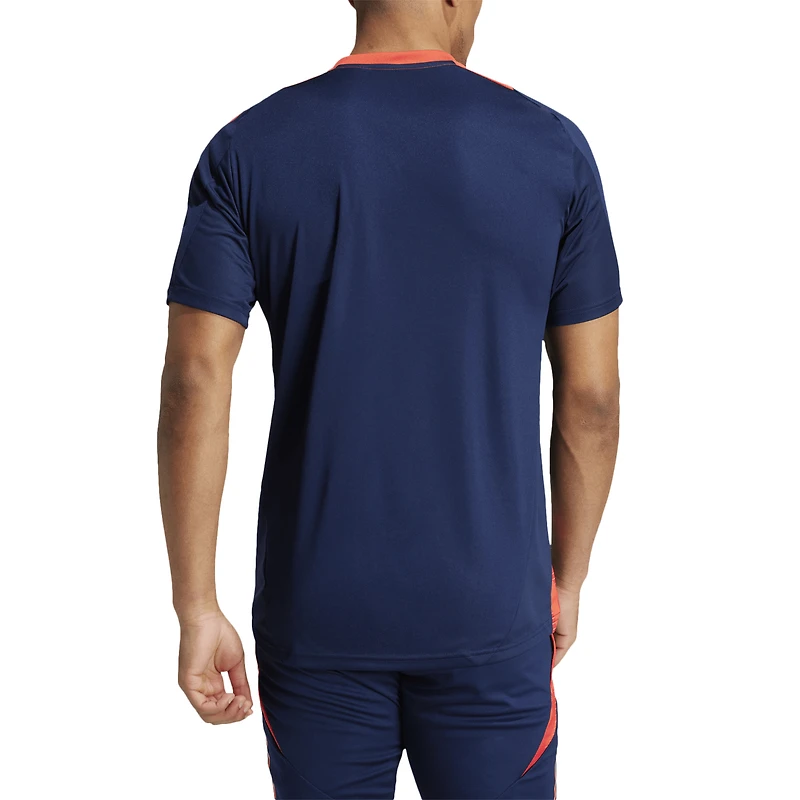 Men's adidas Navy Manchester United 2024/25 AEROREADY Training Jersey