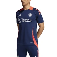 Men's adidas Navy Manchester United 2024/25 AEROREADY Training Jersey