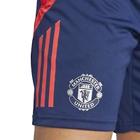 Men's adidas Navy Manchester United Tiro 2024/25 AEROREADY Training Shorts