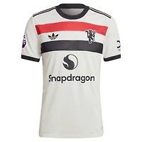 maillot adidas Originals Alejandro Garnacho crème Manchester United 2024/25 troisième authentique pour homme