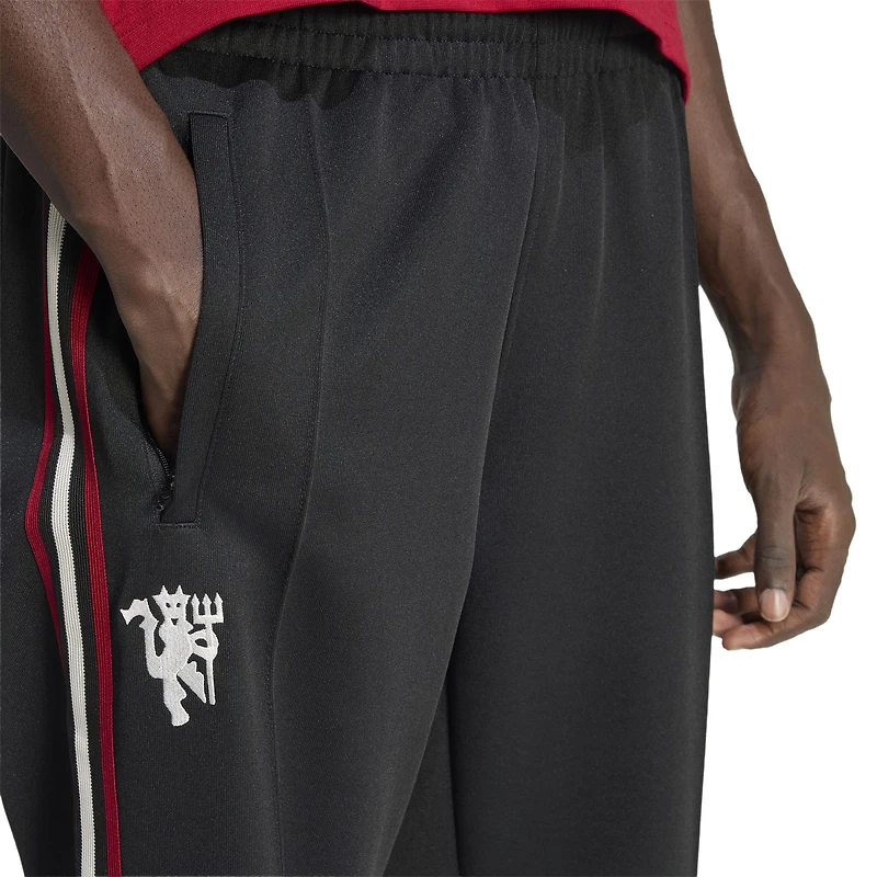 Men's adidas Originals Black Manchester United Culturewear Track Pants