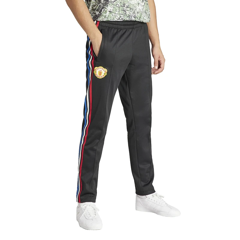 Pantalon de survêtement adidas Originals noir Manchester United x Stone Roses 2023/24 pour homme