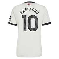 Maillot réplique adidas Originals Marcus Rashford crème Manchester United 2024/25 pour homme