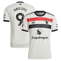 Men's adidas Rasmus Højlund Red Manchester United 2024/25 Home Authentic Player Jersey