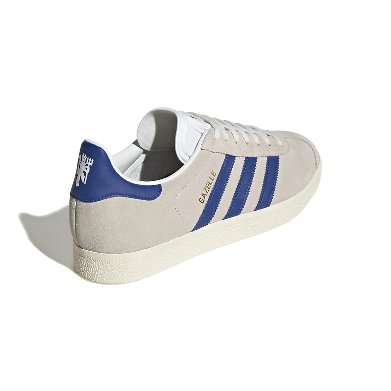 Men's adidas Originals White Manchester United x George Best Lifestyler Gazelle Shoes