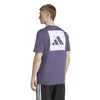 T-shirt adidas violet Manchester United pour homme